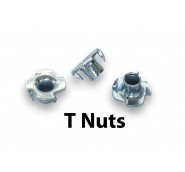 6.75MM Non Threaded T-Nut 100/ Box